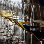 Row-of-wine-glasses