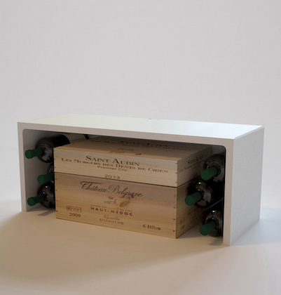 U3 - Double Bin with 12 case on sideEXTEND