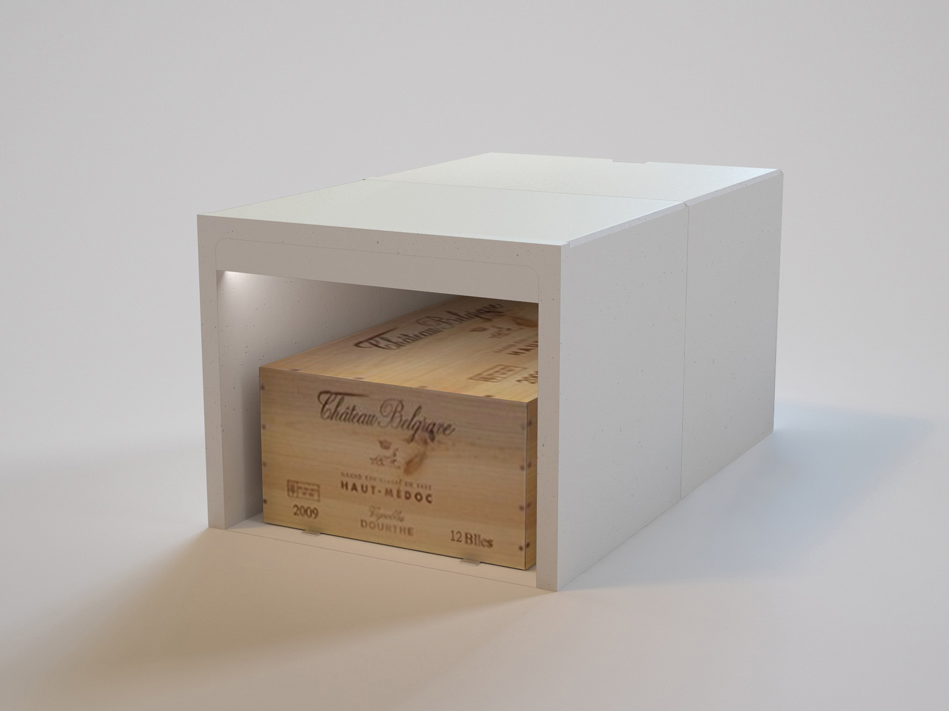 U6L - Case 12 Bin + Lighting