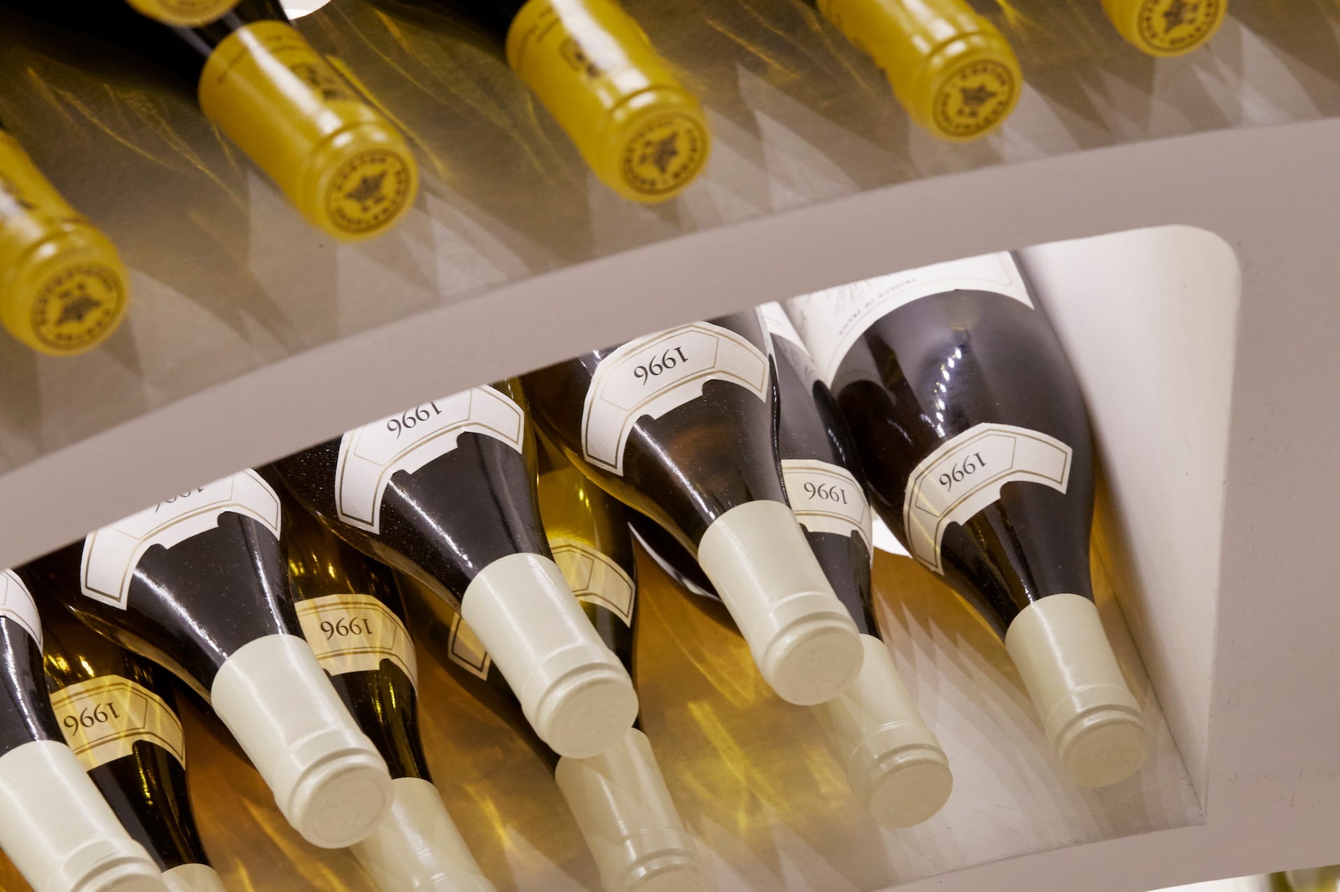 White Spiral Cellar and Hinged Round Glass Door - Kitchen Architecture London - 07