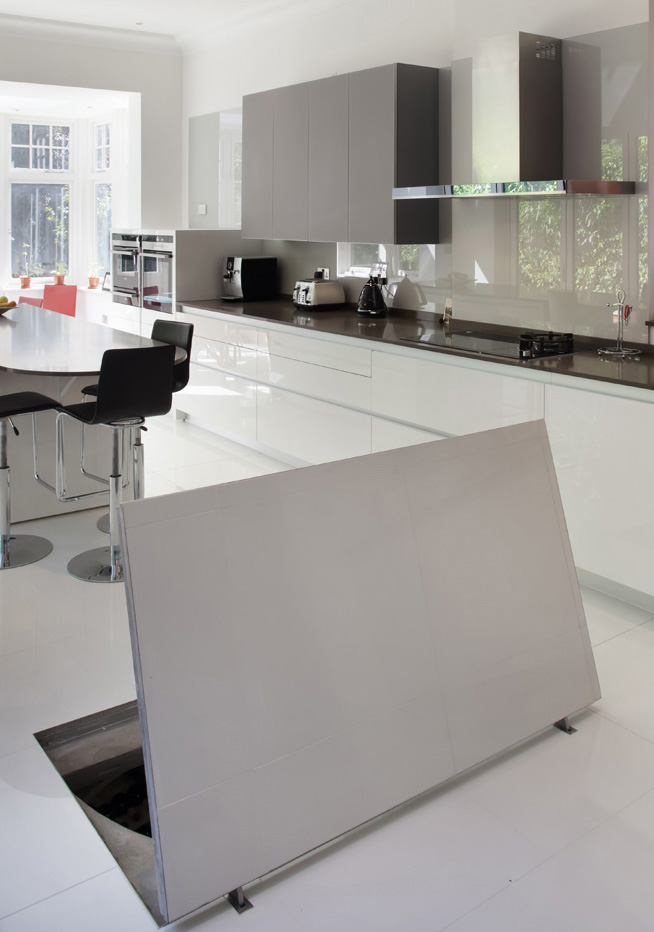 Original Spiral Cellar and Recessed Trap Door 1