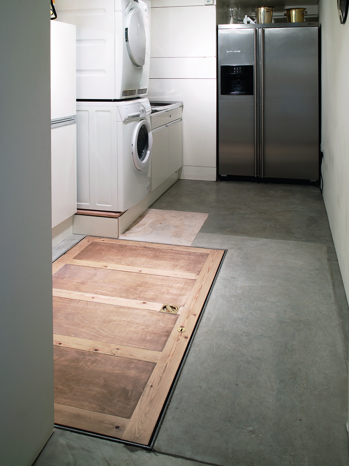 Lundry room - no post it note